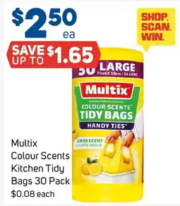 Foodland Multix Colour Scents Kitchen Tidy Bags offer