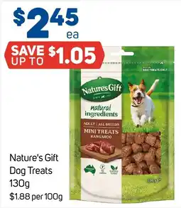 Foodland Nature's Gift Dog Treats offer
