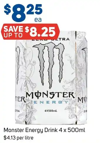 Foodland Monster Energy Drink offer
