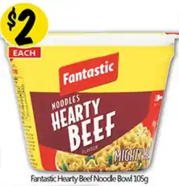 Not Quite Right Fantastic Hearty Beef Noodle Bowl offer