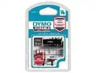 Officeworks DYMO D1 Durable Label Tape 12mm White on Black offer
