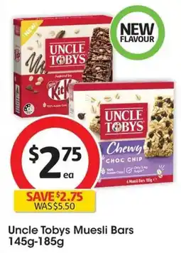 Coles Uncle Tobys Muesli Bars offer