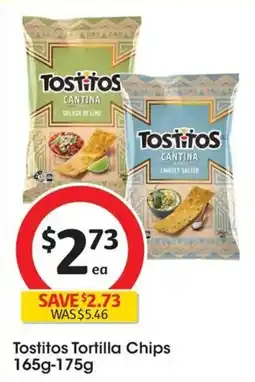 Coles Tostitos Tortilla Chips offer