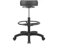 Officeworks J.Burrows Kasino Gas Lift Stool Black offer