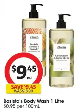 Coles Bosisto's Body Wash offer