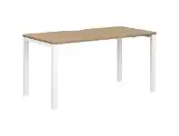 Officeworks Stilford S2 Pro Version 3 Desk 1500 x 750mm Oak/White offer