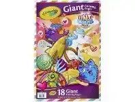 Officeworks Crayola Giant Colouring Pages Unicreatures offer