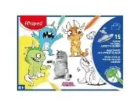 Officeworks Maped Magic Colouring Sheets offer