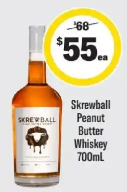 Liquorland Skrewball Peanut Butter Whiskey offer
