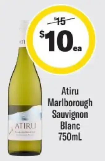Liquorland Atiru Marlborough Sauvignon Blanc offer