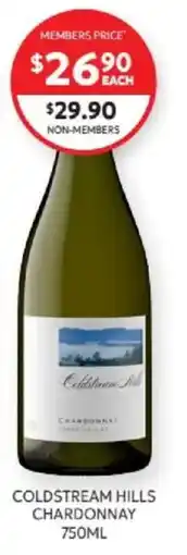 Harry Brown Coldstream Hills Chardonnay offer