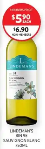 Harry Brown Lindeman's Bin 95 Sauvignon Blanc offer