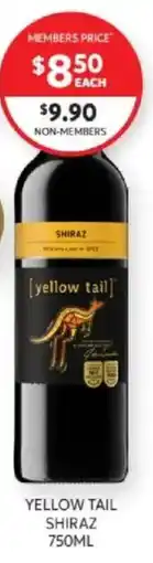 Harry Brown Yellow Tail Shiraz offer