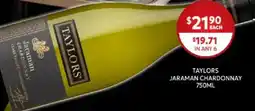 Harry Brown Taylors Jaraman Chardonnay offer