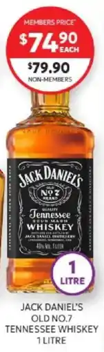 Harry Brown Jack Daniel's Old No.7 Tennessee Whiskey offer