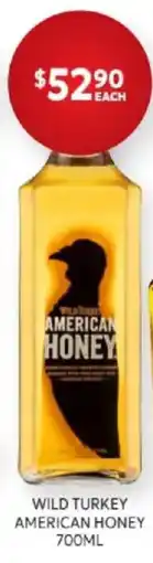 Harry Brown Wild Turkey American Honey offer