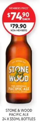 Harry Brown Stone & Wood Pacific Ale offer