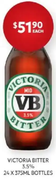 Harry Brown Victoria Bitter offer