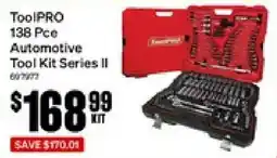 SuperCheap Auto ToolPRO 138 Pce Automotive Tool Kit Series II offer