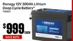 SuperCheap Auto Renogy 12V 300Ah Lithium Deep Cycle Battery offer