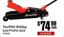 SuperCheap Auto ToolPRO 1600kg Low Profile Jack offer