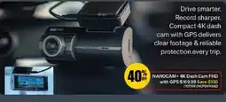 SuperCheap Auto Nanocam+ 4K Dash Cam FHD offer