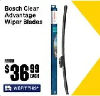 Bosch Clear Advantage Wiper Blades
