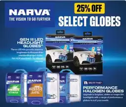 SuperCheap Auto Narva Gen III LED Headlight Globes offer