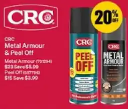 SuperCheap Auto CRC Metal Armour & Peel Off offer