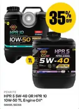 SuperCheap Auto Penrite HPR 5 5W-40 or HPR 10 10W-50 Engine Oil offer