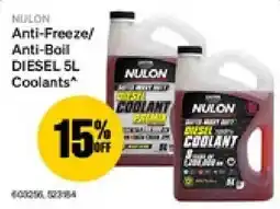 SuperCheap Auto Nulon Anti-Freeze/Anti-Boil Diesel Coolants offer