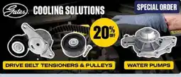 SuperCheap Auto Gates Cooling Solutions Drive Belt Tensioners & Pulleys Water Pumps offer