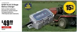 SuperCheap Auto Hardkorr 6/12V 1A AC 5-Stage Battery Charger offer