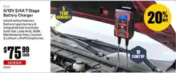 SuperCheap Auto 6/12V 2/4A 7 Stage Battery Charger offer