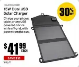SuperCheap Auto Hardikor 15W Dual USB Solar Charger offer