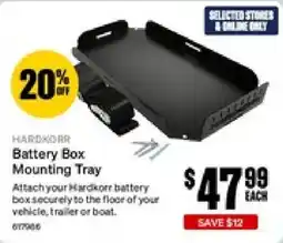 SuperCheap Auto Hardkorr Battery Box Mounting Tray offer