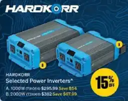 SuperCheap Auto Hardkorr Selected Power Inverters offer