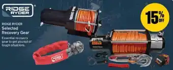 SuperCheap Auto Ridge Ryder Selected Recovery Gear offer
