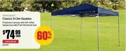 SuperCheap Auto Wanderer Classic 3x3m Gazebo offer