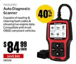 SuperCheap Auto Toolpro Auto Diagnostic Scanner offer