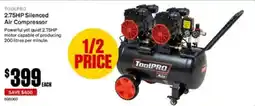 SuperCheap Auto ToolPRO 2.75HP Silenced Air Compressor offer
