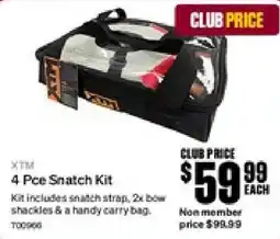 SuperCheap Auto XTM 4 Pce Snatch Kit offer