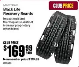 SuperCheap Auto Maxtrax Black Lite Recovery Boards offer