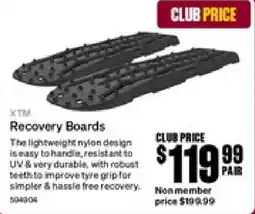 SuperCheap Auto XTM Recovery Boards offer