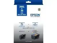 Officeworks Epson 39/39XL Black and Colour Cartridges 4 Pack offer