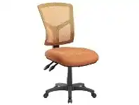 Officeworks Pago Matrix Ergonomic Heavy Duty High Back Chair Orange offer