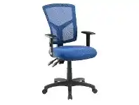 Officeworks Pago Matrix Ergonomic Heavy Duty High Back Armchair Royal Navy offer