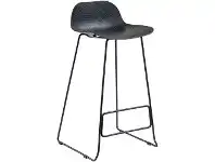 Officeworks Pago Polo Heavy Duty Stool with Black Base and Black Seat offer
