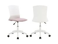 Officeworks Studymate Sheffield Student Chair Light Pink offer