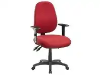 Officeworks Pago Matrix II Plus Heavy-Duty Ergonomic Chair Arms Red offer